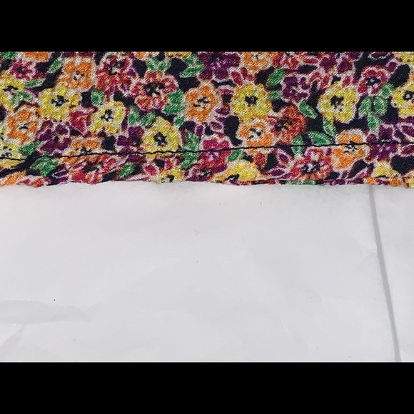 Scoop NYC A-Line Floral Skirt with side slit (size 22) - Picture 7 of 7